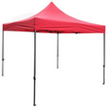 10' x 10' K-Strong Tent Kit, Full-Color, Dynamic Adhesion (1 locations), Red